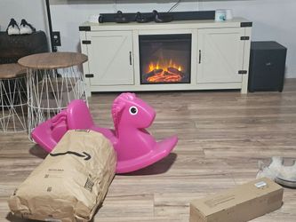 Fireplace/TV stand