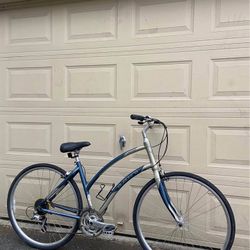 Electra Verse 24D Step-Through Hybrid Bike – 700C Wheels, 24-Speed Women’s Bicycle 