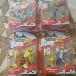 Brand New Pokemon Deluxe Action Battle Figures 20 Each