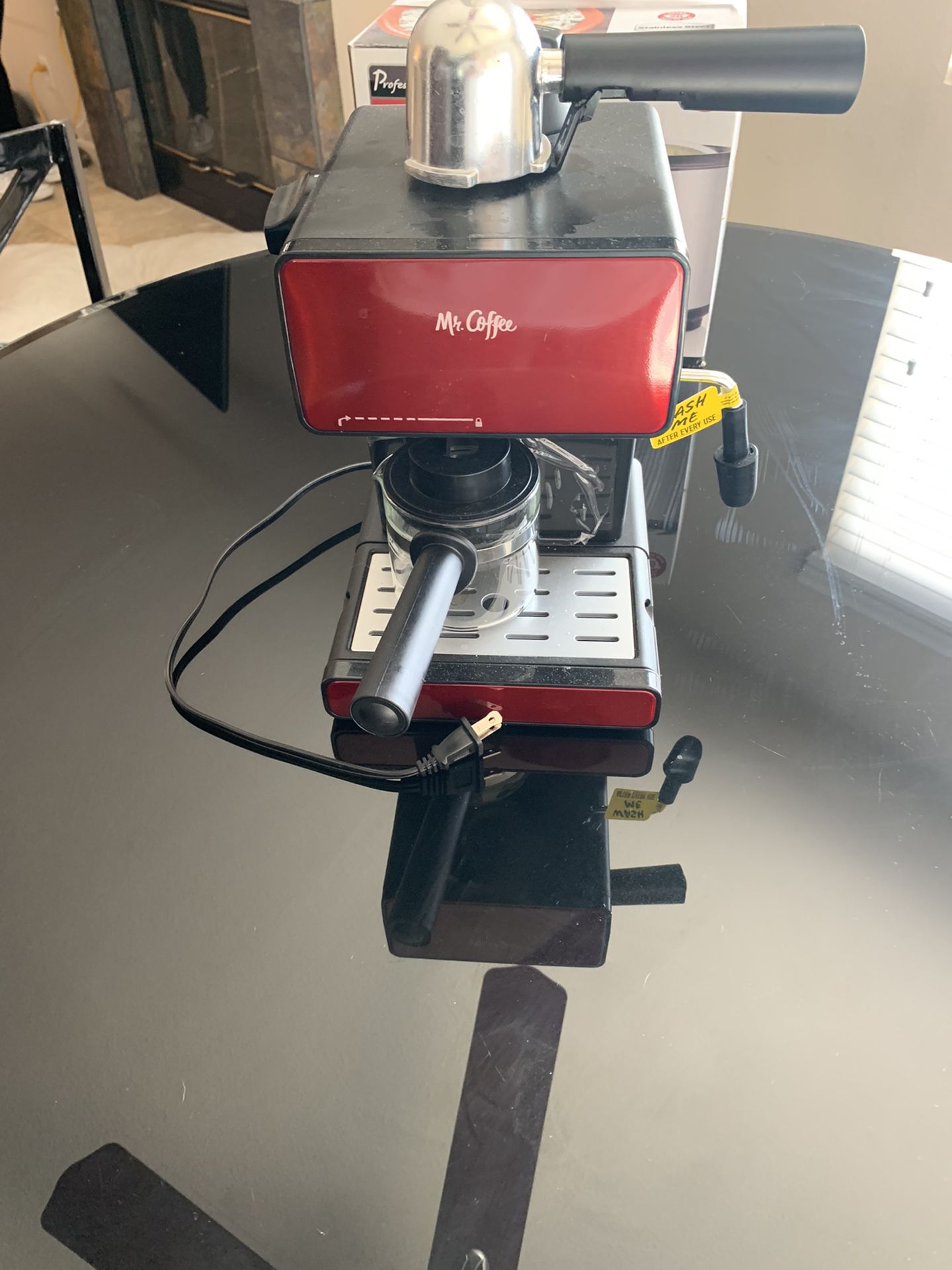 Mr coffee espresso maker