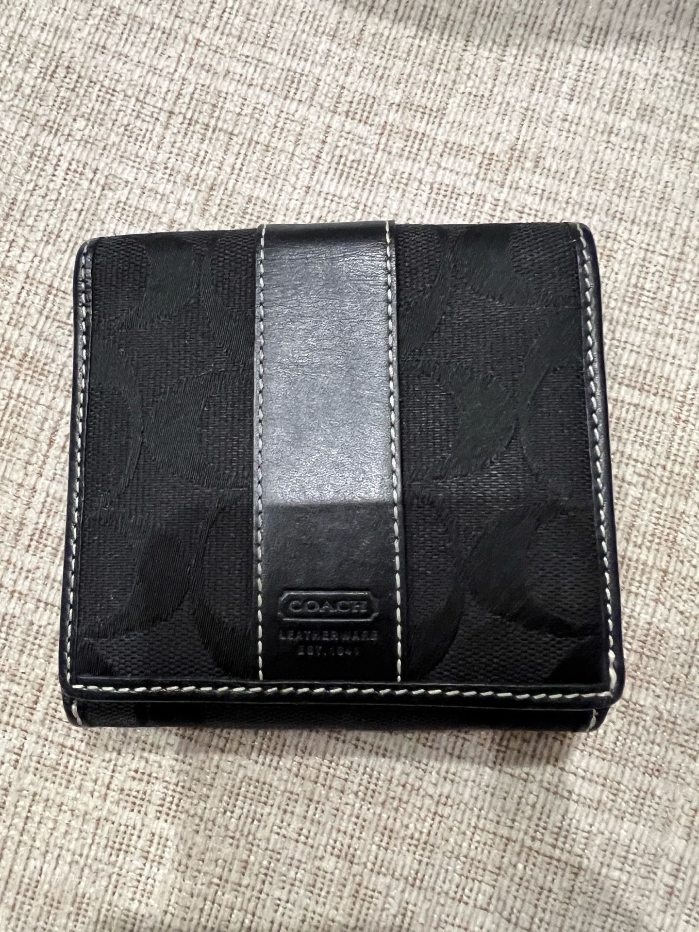 COACH Signature Monogram Wallet