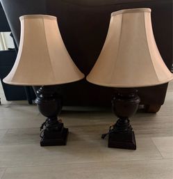 2 Table Lamps - $20