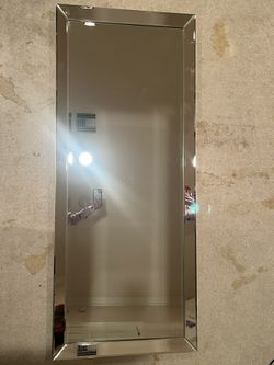 Wall Mirror Full Body Mirror In Great Condition Like New 2 Feet By 58” Inches Almost 5 Feet Long Mirror 