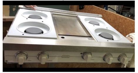 Viking 3pc cooktop , double oven & down draft