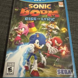 Sonic Boom: Rise of Lyric - Wii U