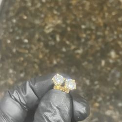 2Ct Lab Diamond Earrings 