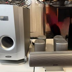 Home Theater Surround Sound With Subwoofer 