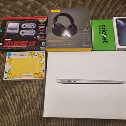 Electronics (BOXES ONLY) - MacBook Air / Cell Phones / Headphones