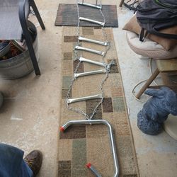 Emergency escape ladder to get out 