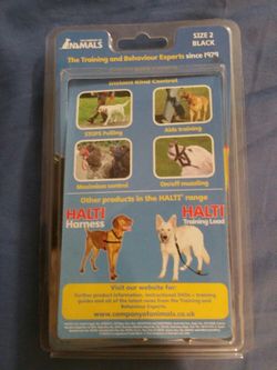 Halti Head Collar For Dogs (Black) - size 2 (m)