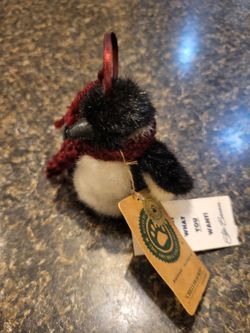 Boyds mini plush Penguin approx 3" with tags