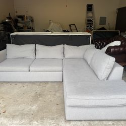 West elm Sectional 