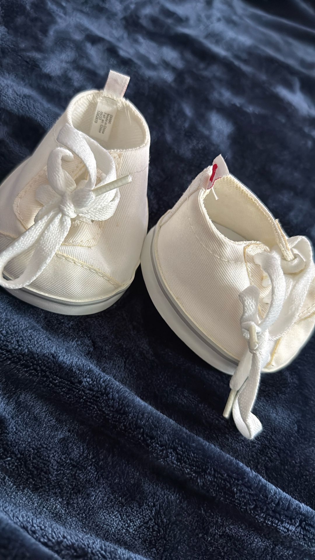 White Teddy Bear Shoes