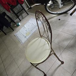 2 Wrought-iron Patio Chairs 
