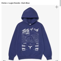 LUGIA HOODIE - DARK BLUE From 100 Thieves 