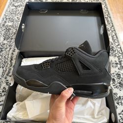 Nike Air Jordan 4 Black Cat Size 10