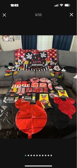 Mickey Mouse party supplies
