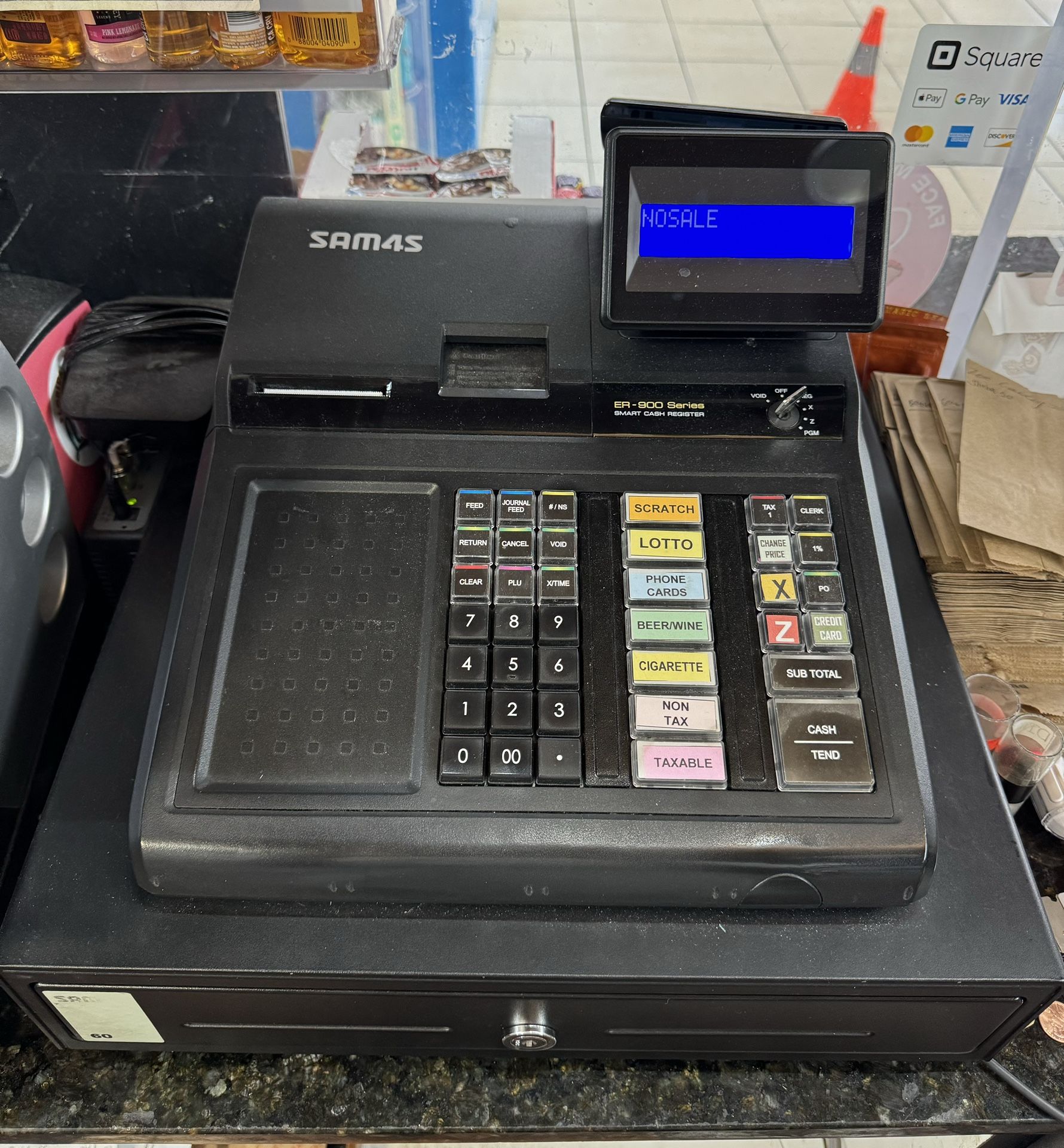SAM4S ER-900 Series Smart Cash Register With Scanner