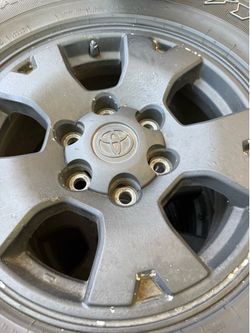 4 Used wheels and tires size 16’