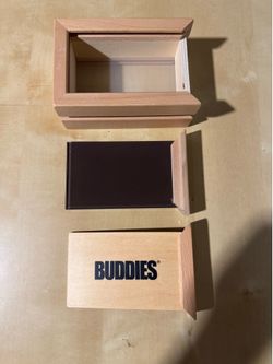 Buddies wooden Pollen Sifter Storage Box Small
