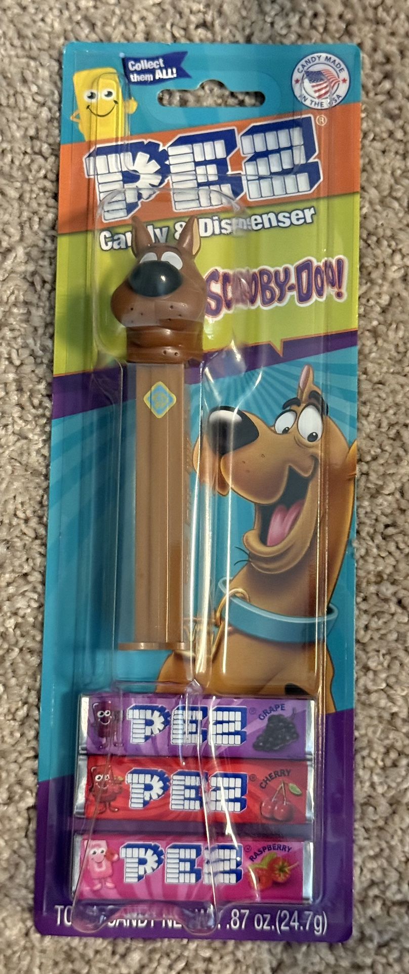 WARNER BROS. SCOOBY-DOO Pez Dispenser SCOOBY-DOO