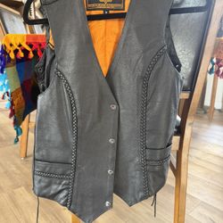 Leather Vest 