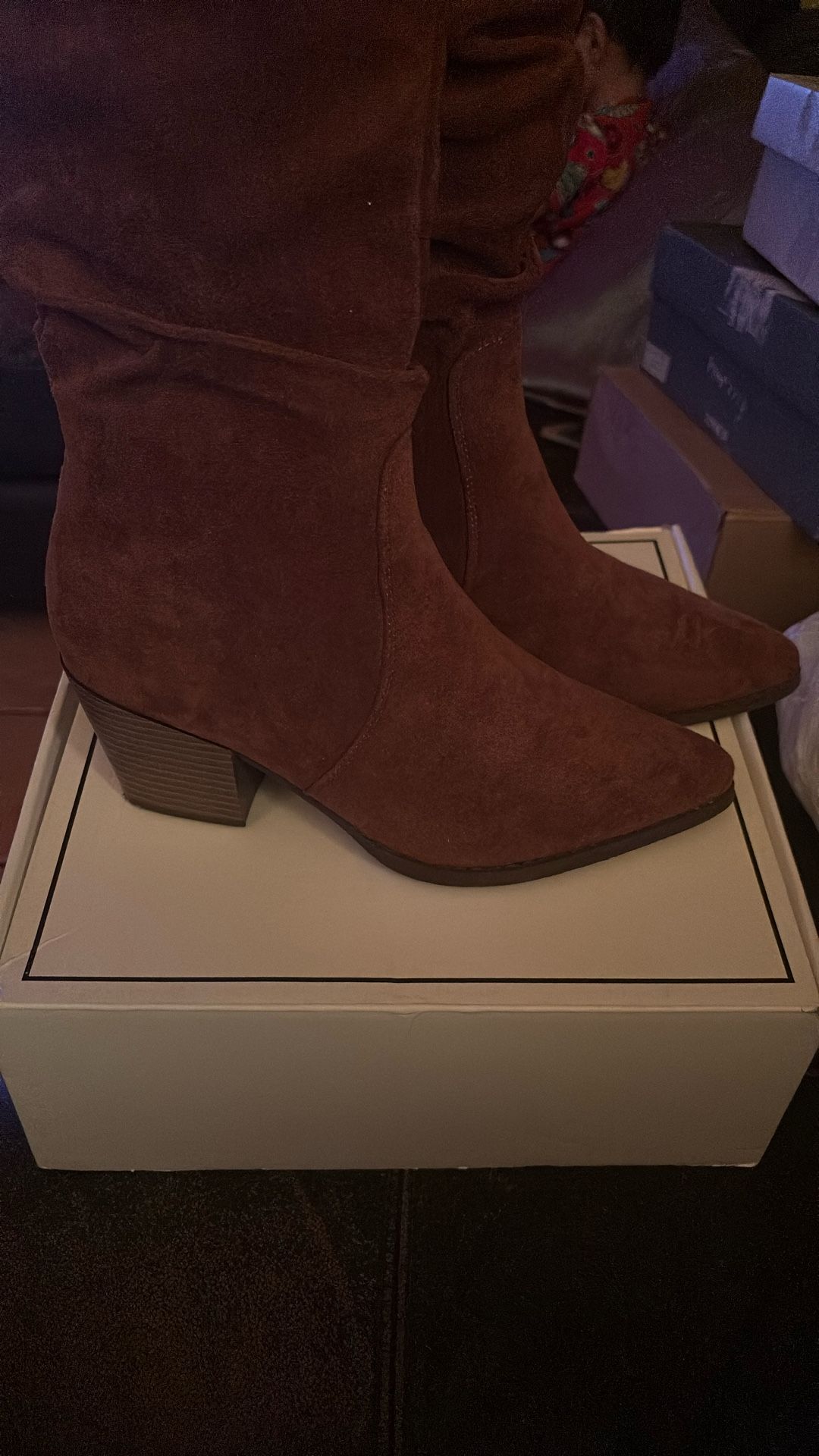 Suede Boot