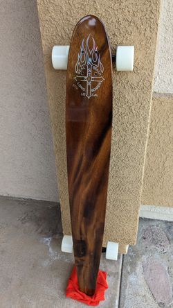 Custom-made One Of A Kind Longboard. Sic Stix.