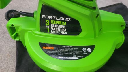 Portland 3-in-1 Electric / plug in Blower Vacuum Mulcher