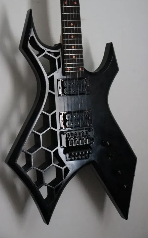 Custom B.C. Rich Warlock Guitar Not Complete Dm If Interested