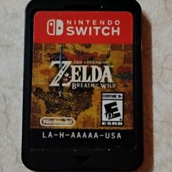 Zelda Breath Of The Wild Game For Nintendo Switch