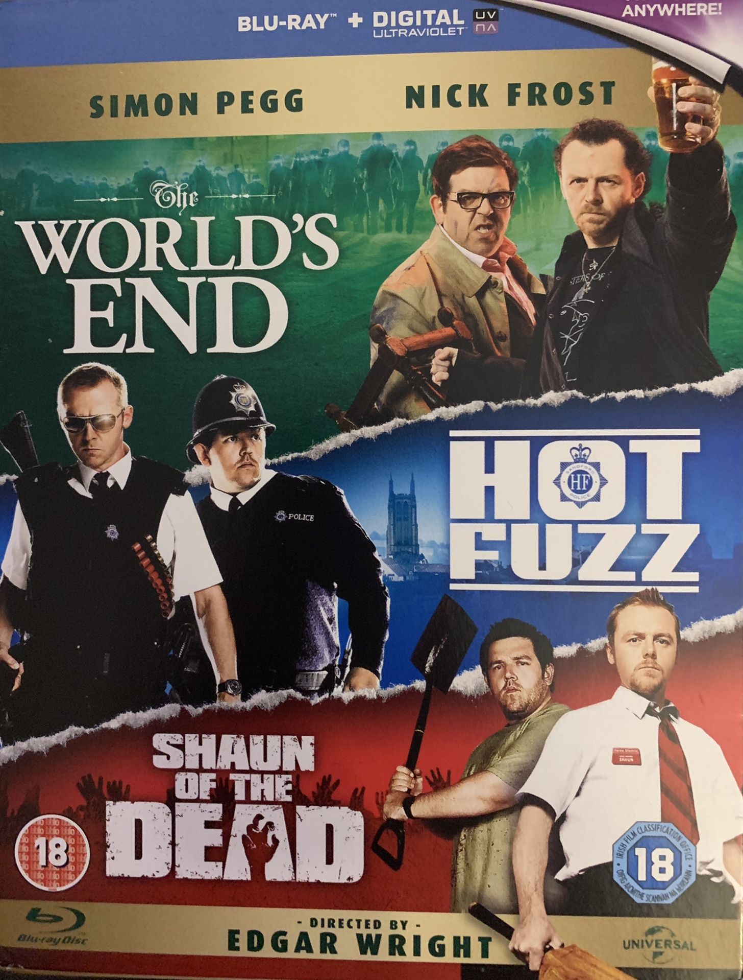 The THREE FLAVOURS CORNETTO Trilogy (Blu-Ray)
