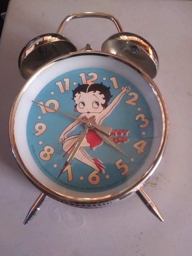 Betty Boop Alarm Clock