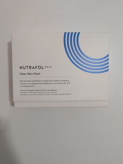 NUTRAFOL SKIN *CLEAR SKIN PACK  * 3 Month Supply