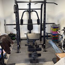 Smith Machine And Weights