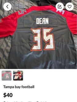 Tampa Bay Buccaneers Dean #35 Football Jersey