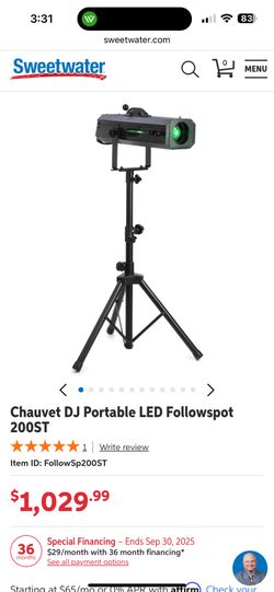 Chauvet DJ LED Followspot 120ST