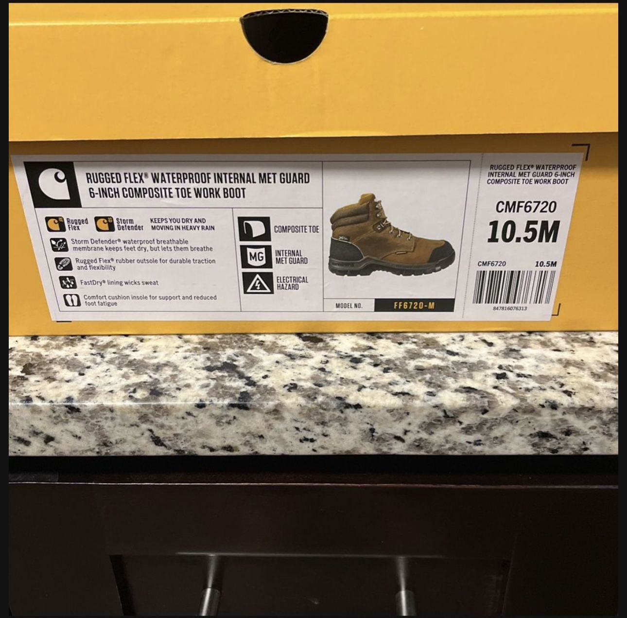 Carhartt Work Boots.