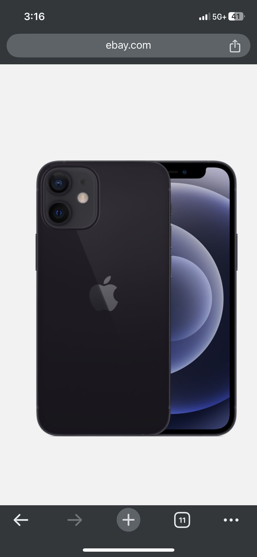 Unlocked 64GB True Dual Sim iPhone 12  Ticktock 