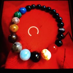 Galaxy Solar System Bracelet