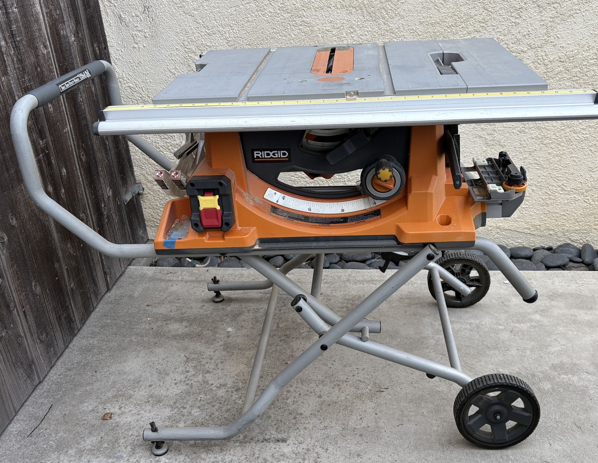 Ridgid Table Saw R4510 (needs Motor)