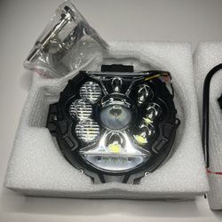 Universal 7-inch Round Headlights 