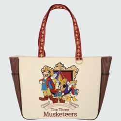 Tokyo Disney Resort 2025 The Three Musketeers Tote Bag Mickey Donald