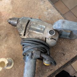 Black And Decker Pro  Heavy Duty Drill 