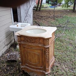 Bathroom Wood Cabinet&Sink