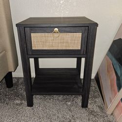 Black Nightstand 