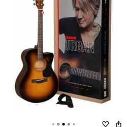$150.       Hardly used  Yamaha URBAN Guitar – Learn Guitar with Keith Urban - Guitar, App & Essential Accessories