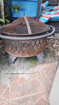 outdoor fire pit