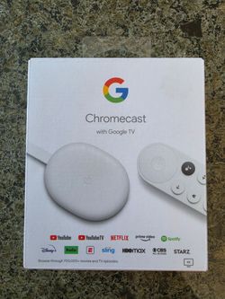 Chromecast with Google TV 4K
