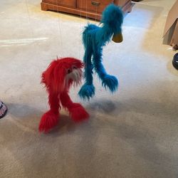 2 Great American Fun Puppets